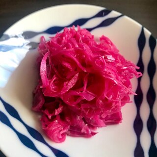 ★肉料理に合う★紫キャベツのピクルス